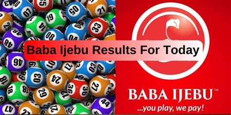 Latest & Recent Nigeria Baba Ijebu MSP Lotto Results .